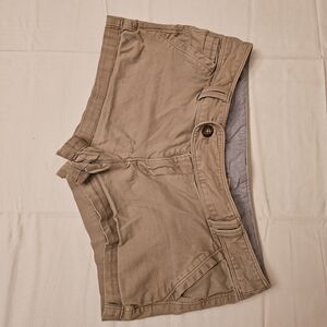 Tan Casual Shorts